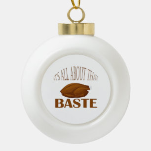 Alles über dieses Zitat zum Baste-Stil Keramik Kugel-Ornament