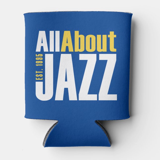 Alles über Jazz 12 oz Getränkekoler Dosenkühler (Vorderseite)