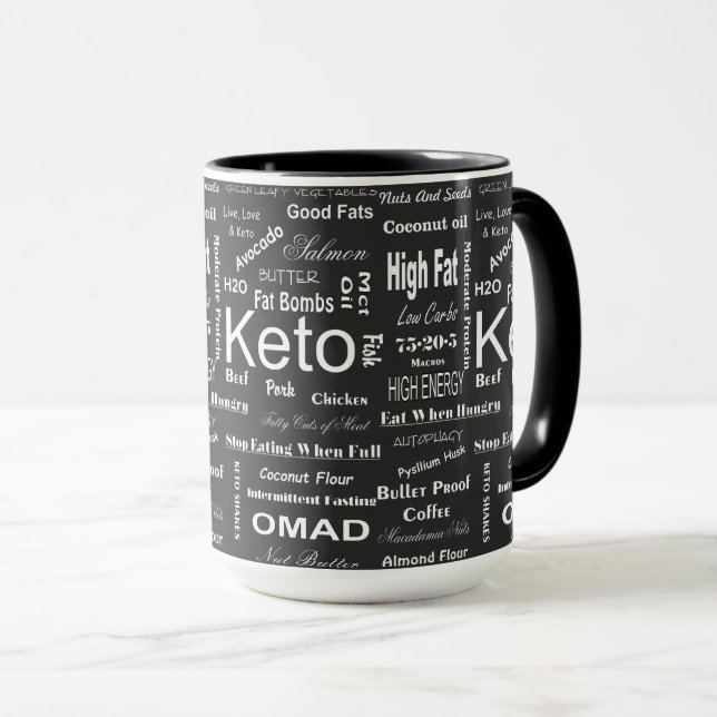Alles über Keto Tasse (VorderseiteRechts)