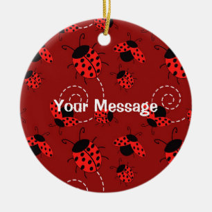 Alles über Ladybug Design Print Keramik Ornament