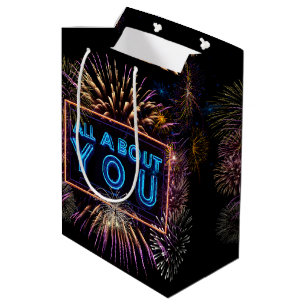 Alles über Sie Neuling mit Fireworks Mittlere Geschenktüte