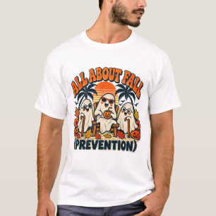 Alles über Sturzprävention Lustiger Geist Hallowee T-Shirt