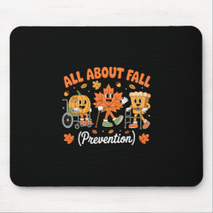 Alles über Sturzprävention Physiotherapie Retro F Mousepad
