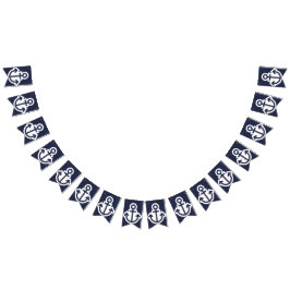 Alles verankert Seeflagge Wimpelkette