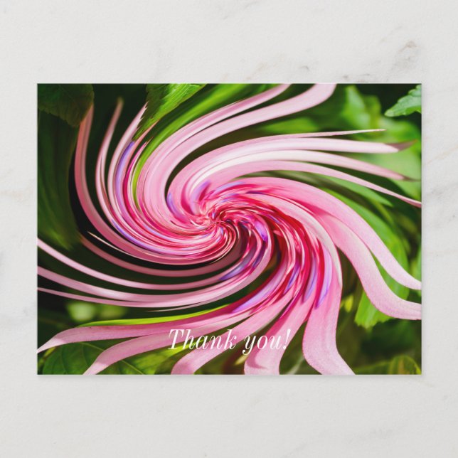 Alles verdreht postkarte (Vorderseite)