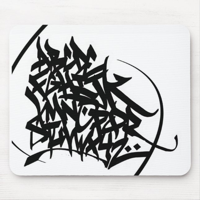 Alles von A bis Z Mousepad (Vorne)