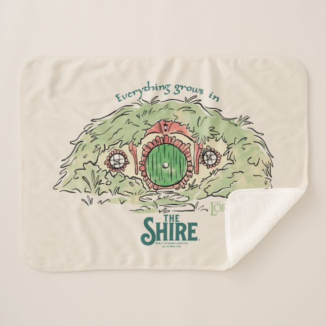 Alles wächst in DER GRAFschaft™ Sherpadecke (Vorderseite (Horizontal))
