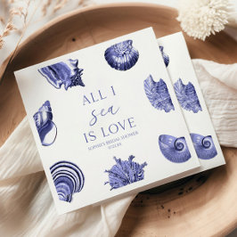 Alles, was das Meer ist, ist Liebe Elegantes Seash Serviette