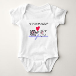 Alles, was du berührst baby strampler