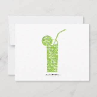 Alles, was du brauchst, ist...