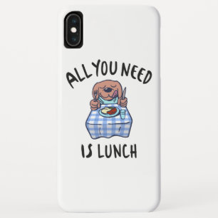 Alles, was du brauchst, ist das Mittagessen Case-Mate iPhone Hülle