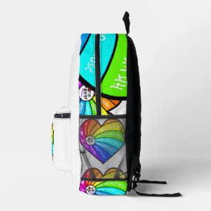 Alles, was du brauchst, ist Liebe Bedruckter Rucksack
