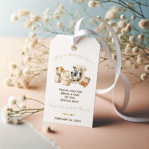 Alles was du brauchst ist Liebe! Empfangsschild fü Geschenkanhänger