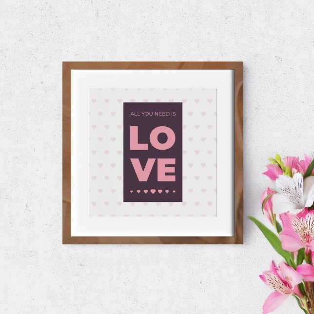 Alles, was du brauchst, ist Liebe  Poster (Von Creator hochgeladen)