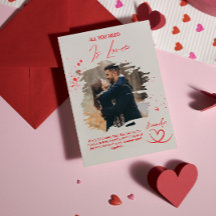 Alles, was du brauchst, ist Liebe Valentinstag Fot
