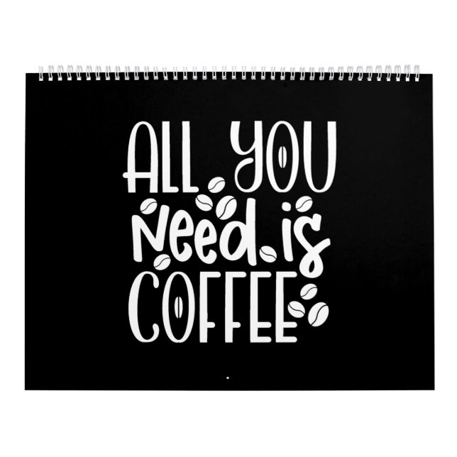 Alles, was du brauchst, Kaffee Kalender (Titelbild)