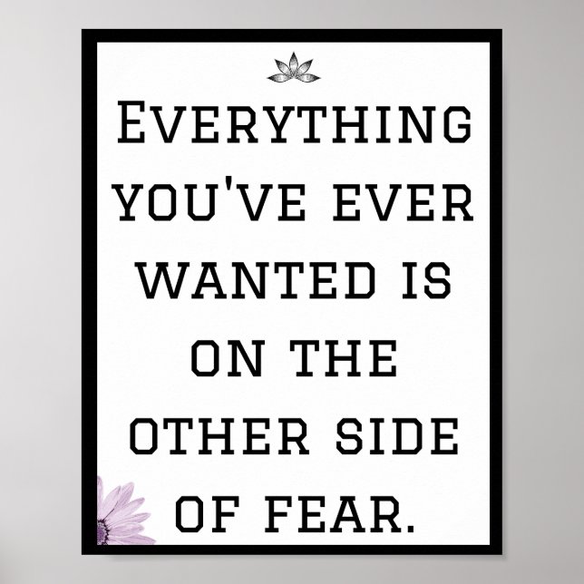 Alles, was du je gewollt hast, ist auf der anderen poster (Vorne)