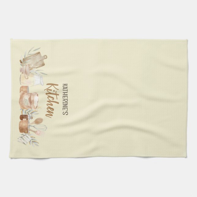 ALLES, WAS DU KNNESST, IST LIEBE BRAUTPARTY GESCHIRRTUCH (Horizontal)