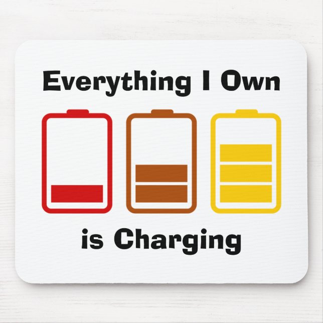 Alles, was ich besitze, kostet mousepad (Vorne)