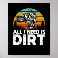 Alles, was ich brauche, ist das Dirt-Bike-Motocros