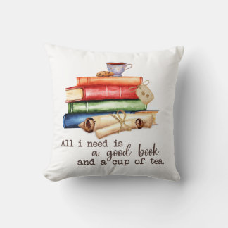 Alles, was ich brauche, ist ein gutes Buch und ein Kissen