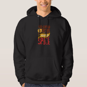 Alles, was ich brauche, ist Jesus Christus und Kür Hoodie