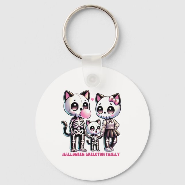 Alles, was ich brauche, ist Jesus und meine Katze. Schlüsselanhänger (Vorderseite)