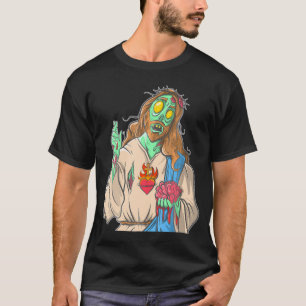 Alles, was ich brauche, ist Jesus und Pizza religi T-Shirt
