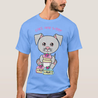 Alles, was ich brauche, ist Kuchen und Hunde Kuche T-Shirt