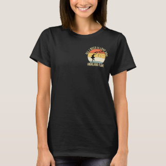 Alles, was ich brauche, ist Liebe und Highland Fli T-Shirt