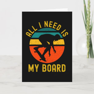 Alles, was ich brauche, ist mein Board Skater Life Karte