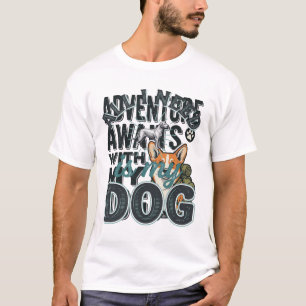 Alles, was ich brauche, ist mein Hund Vintage Grav T-Shirt