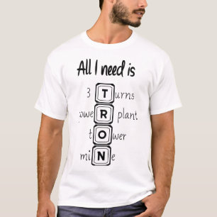 Alles was ich brauche ist TRON T-Shirt