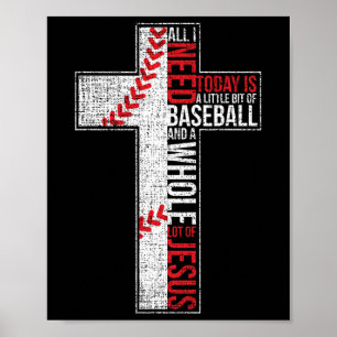 Alles was ich brauche ist Verkauf und Jesus Christ Poster