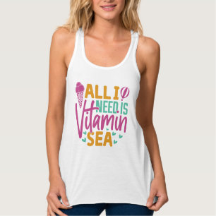 Alles was ich brauche ist Vitamin Sea-54801 Tank Top