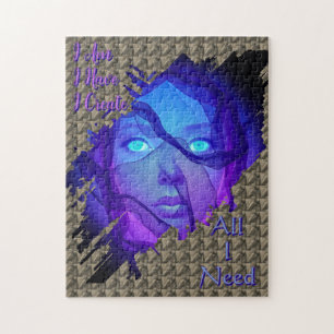 Alles was ich brauche - Mantra - AI Fantasy Digita Puzzle