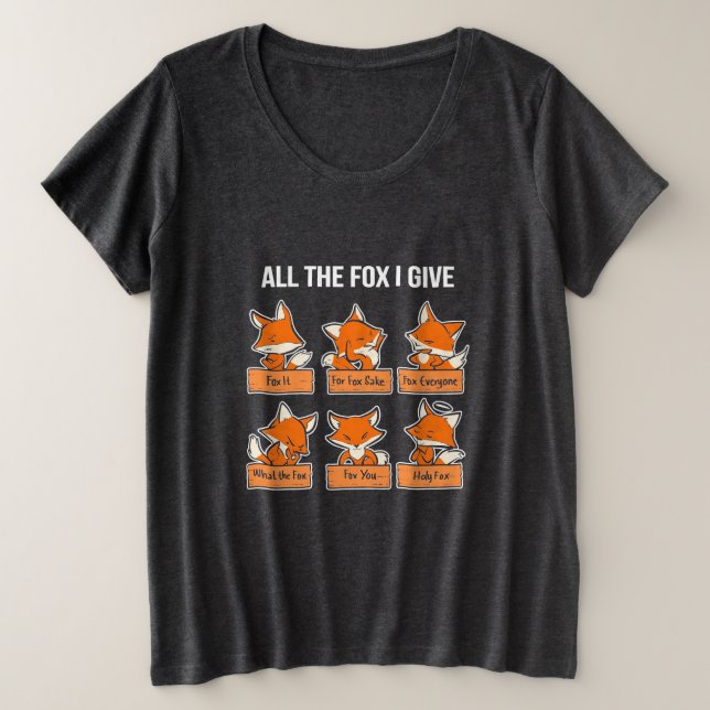 Alles, was ich dir schenke große größe T-Shirt (Design vorne)