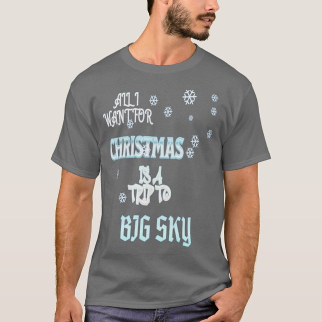 ALLES, WAS ICH FÜR CHRISTMAS GEWOLLT HABE, IST EIN T-Shirt (Vorderseite)