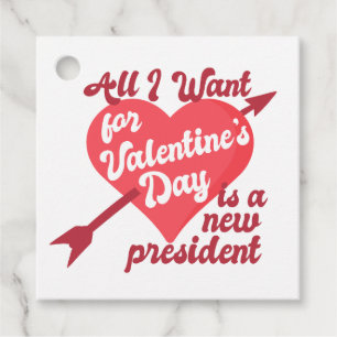 Alles, was ich für den Valentinstag Wollte, ist ei Geschenkanhänger