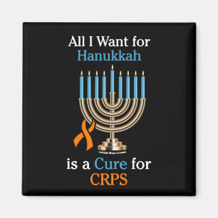 Alles, was ich für Hanukkah Gewollt habe...CRPS Magnet