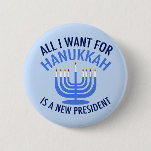 Alles, was ich für Hanukkah Gewollt habe, ist ein Button