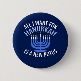 Alles, was ich für Hanukkah Gewollt habe, ist ein Button