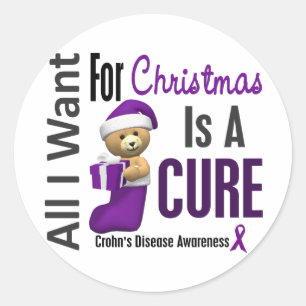 Alles, was ich für Morbus Crohn Wollte Runder Aufkleber