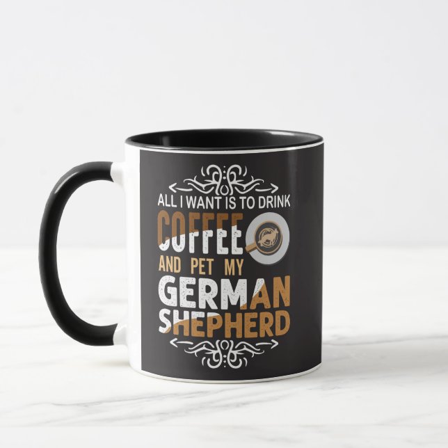 Alles, was ich Gewollt habe, ist Kaffee und meinen Tasse (Links)