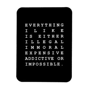 Alles, was ich mag magnet