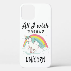 Alles, was ich mir wünsche, ist ein Einhorn Case-Mate iPhone Hülle