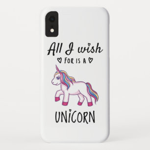 Alles, was ich mir wünsche, ist ein Einhorn Case-Mate iPhone Hülle