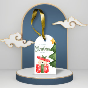 Alles, was ich mir zu Weihnachten wünsche, ist, da Geschenkanhänger