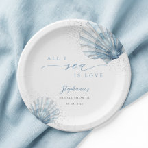 Alles was ich sehe ist Liebe Brautparty-Papierplat