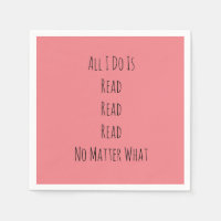 Alles, was ich tue, ist zu lesen